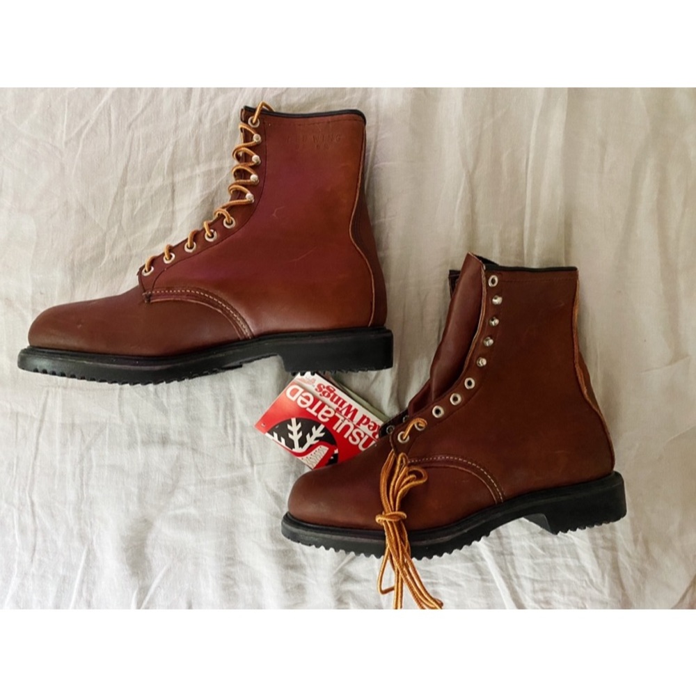 Red Wing Shoes New Vintage Steel Toe Insulated Boots